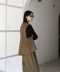 【Et】Back Flare Vest