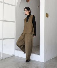 【Et】Back Flare Vest