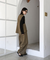 【Et】Back Flare Vest