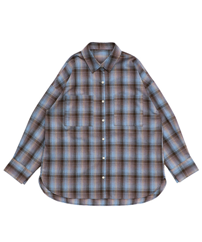 【美品】TheSoloist. チェックシャツ 定価¥57,500 size46 セール】TAKAHIROMIYASHITATheSoloIst./タカヒロミヤシタザ