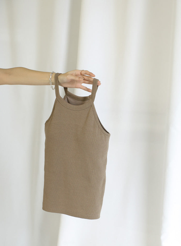 カップ付きホルターネックタンク – SELECT MOCA