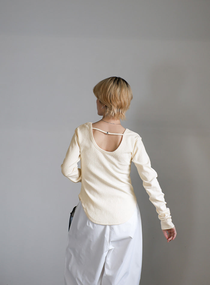 ホックデザインバックオープントップス – SELECT MOCA