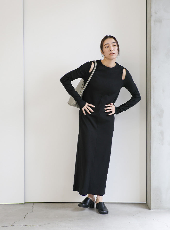 カットアウトリブワンピース【SALE】 – SELECT MOCA