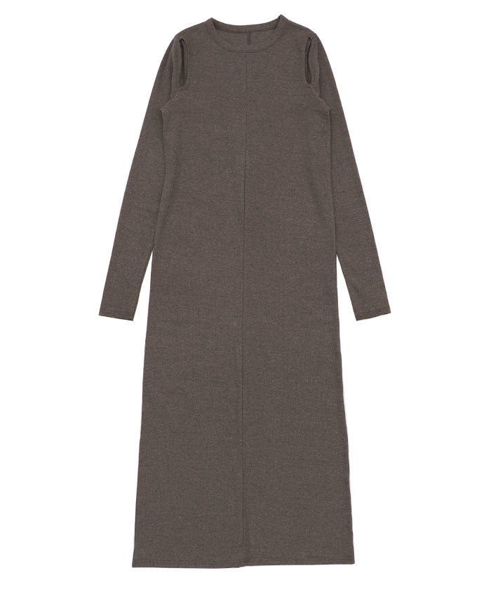 カットアウトリブワンピース【SALE】 – SELECT MOCA