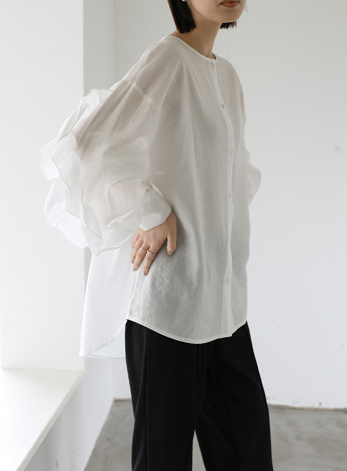 Et】ラッフルスリーブブラウス【SALE】 – SELECT MOCA