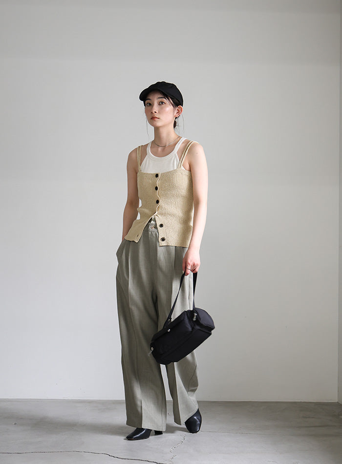 ★美品 セレクトモカ ノースリーブ ベスト・ジレ・ビスチェ FREE SIZE ベスト ジレ ノーカラーベスト レディース : ZOZOTOWN Yahoo!店