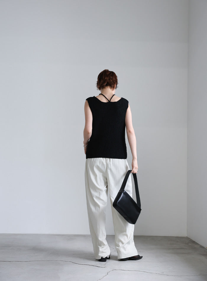 ループタイVネックニットベスト【SALE】