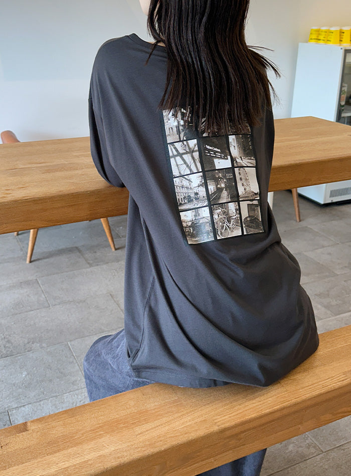 アソートバックプリントロングTシャツ【by SON】