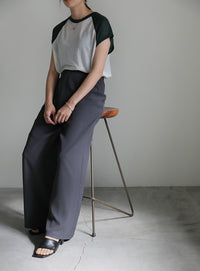 カラーツイルラップパンツ【SALE】