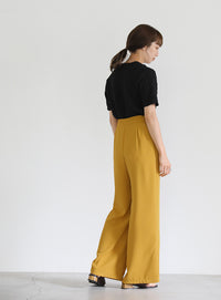 カラーツイルラップパンツ【SALE】