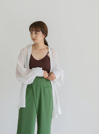 カラーツイルラップパンツ【SALE】