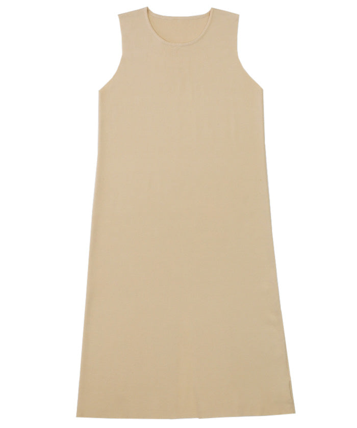 バックスリットノースリーブニットワンピース【SALE】 – SELECT MOCA