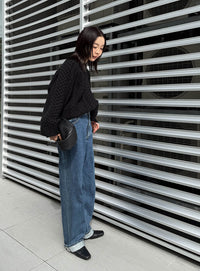 【サイズ展開あり】ヴィンテージライクケーブルニット【by SON】