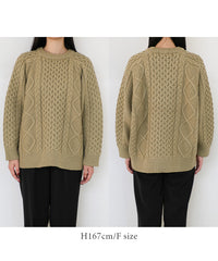 【サイズ展開あり】ヴィンテージライクケーブルニット【by SON】