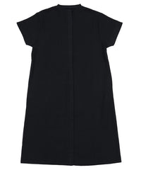 ノーカラーフライフロントデザインワンピース【by SON】【SALE】