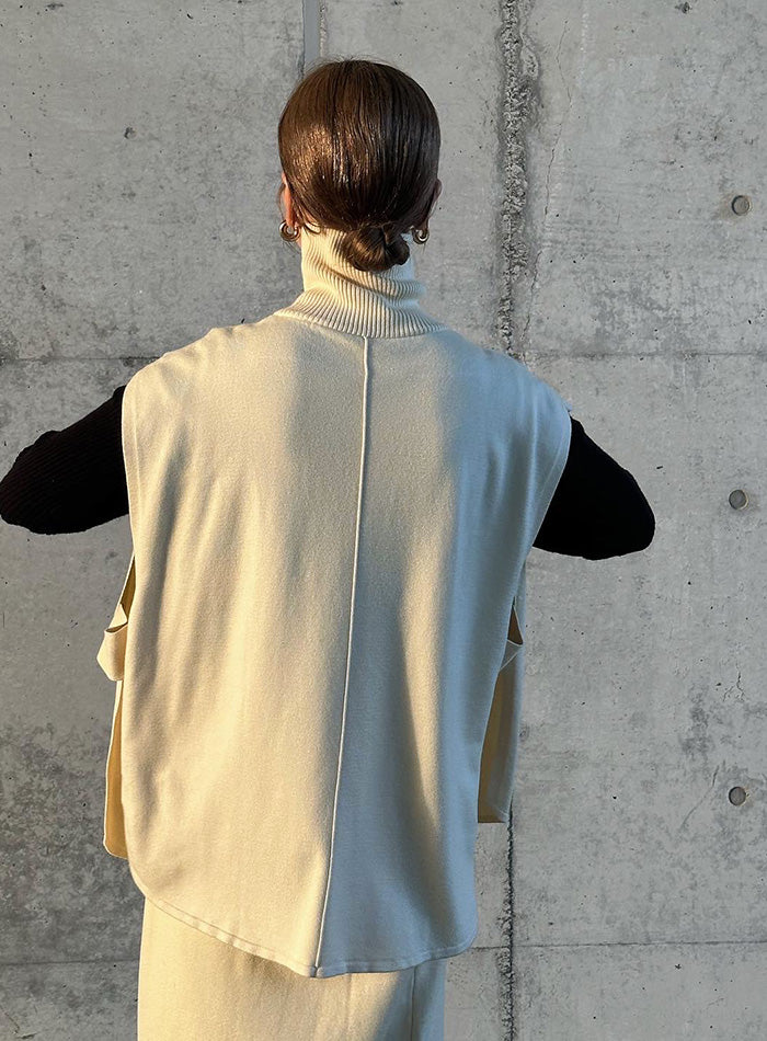 MARK KENLY DOMINO TAN ニット ベスト MARK KENLY DOMINO TAN ニット ベスト