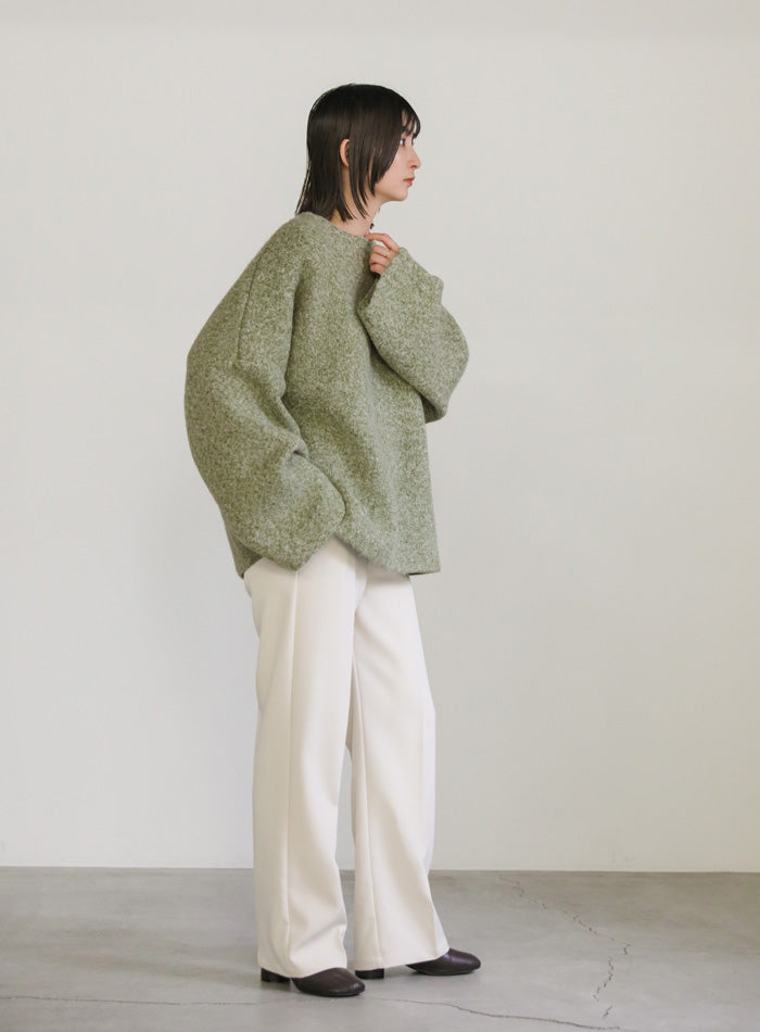ドロップショルダーオーバーニット【SALE】