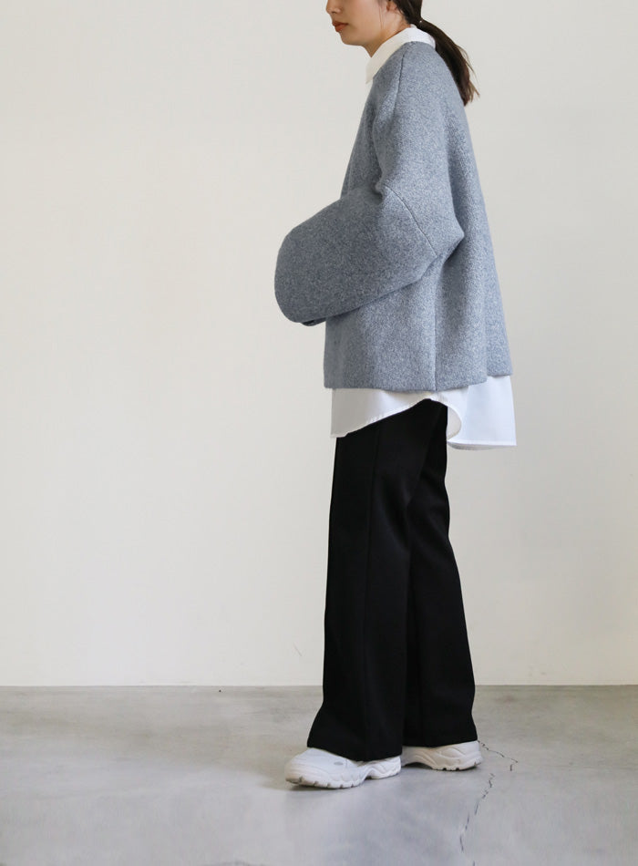 ドロップショルダーオーバーニット【SALE】