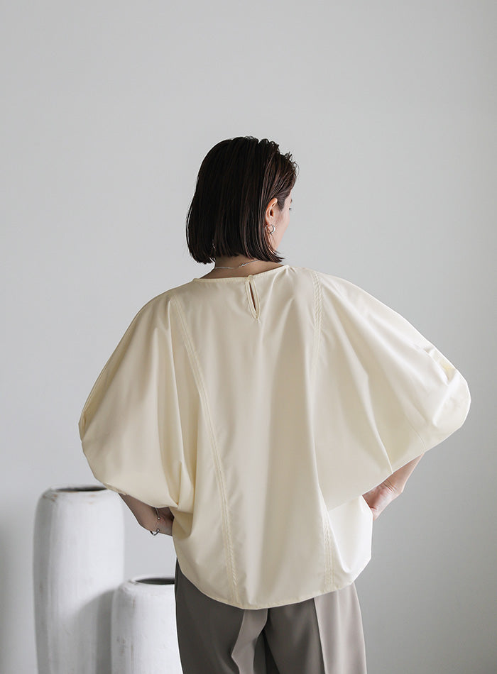 ドルマンハーフスリーブブラウス【SALE】