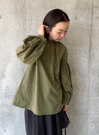 ボリュームギャザースリーブブラウス【by SON】