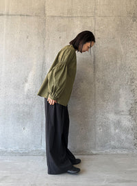 ボリュームギャザースリーブブラウス【by SON】