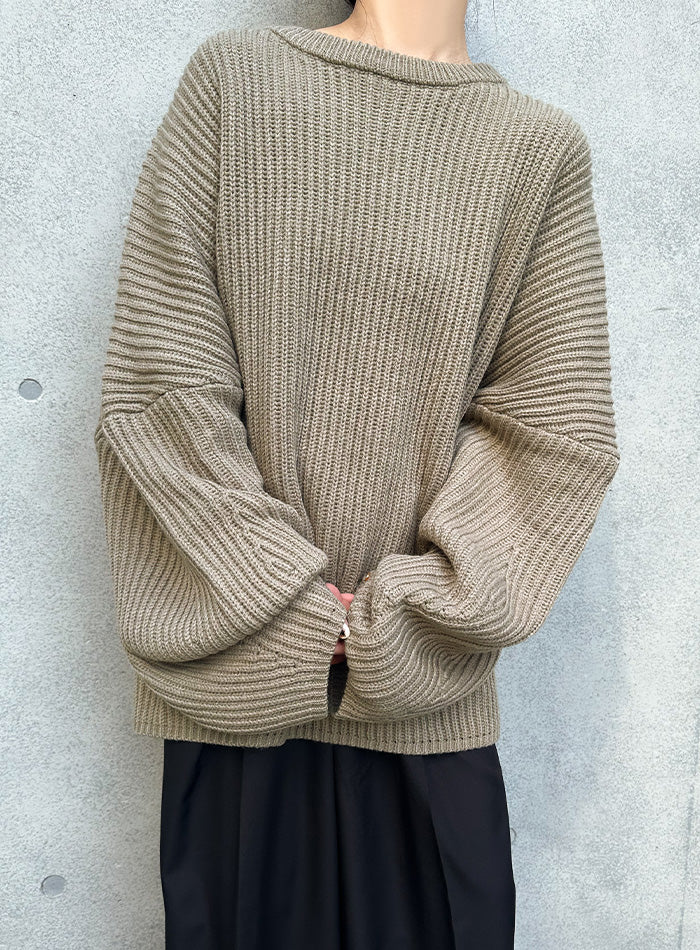 【サイズ展開あり】ルーズボリュームオーバーニット【by SON】