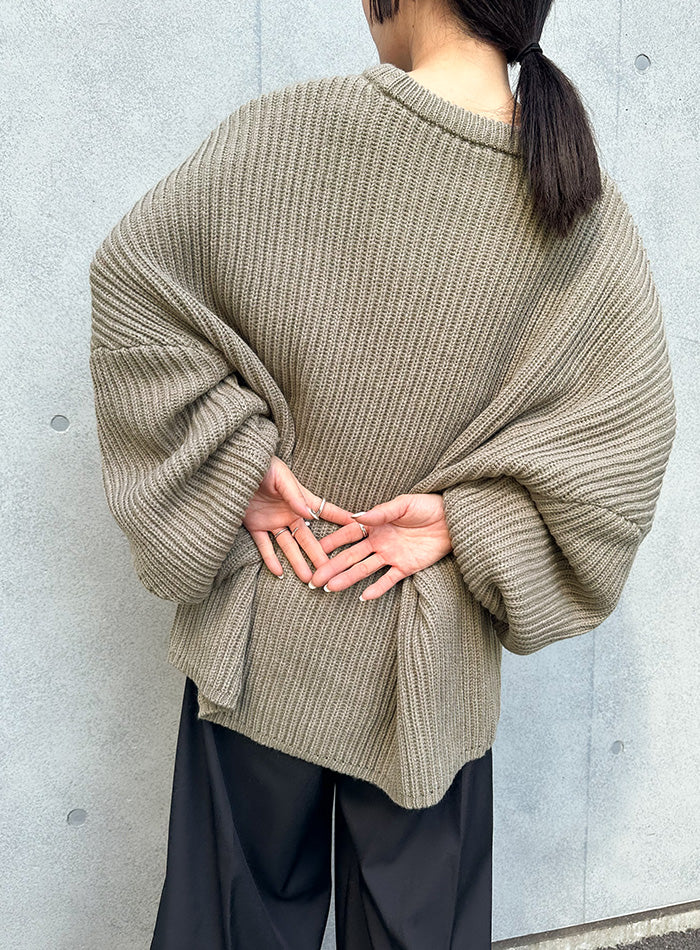 【サイズ展開あり】ルーズボリュームオーバーニット【by SON】