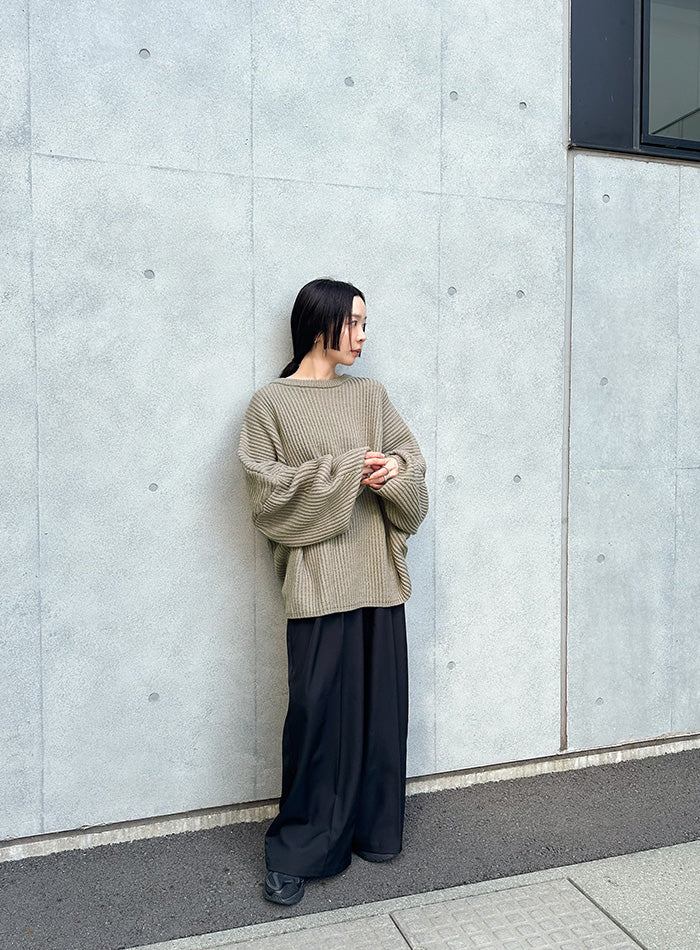 【サイズ展開あり】ルーズボリュームオーバーニット【by SON】