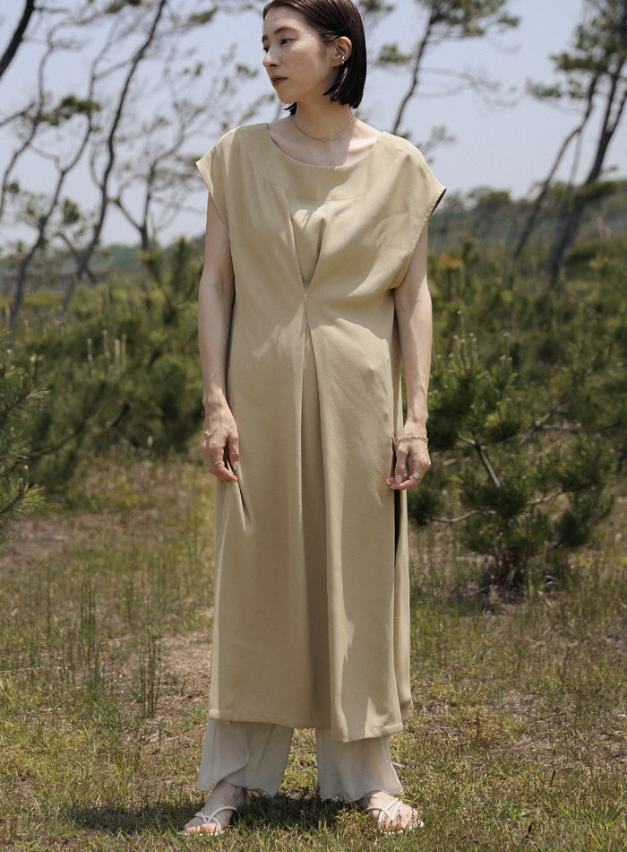 2wayフロントタックスリットワンピース – SELECT MOCA