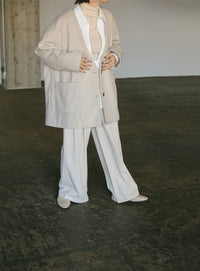 ノーカラーポケットデザインアウター