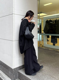 スリーブリンキングVネックカーディガン【by SON】