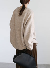 スリーブリンキングVネックカーディガン【by SON】