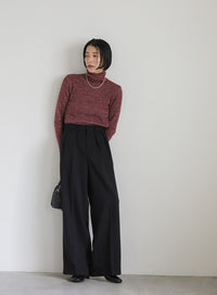 ダブルタックツイルスラックス【SALE】