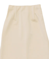 バックスリットストレッチナロースカート