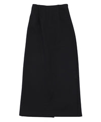 バックスリットストレッチナロースカート