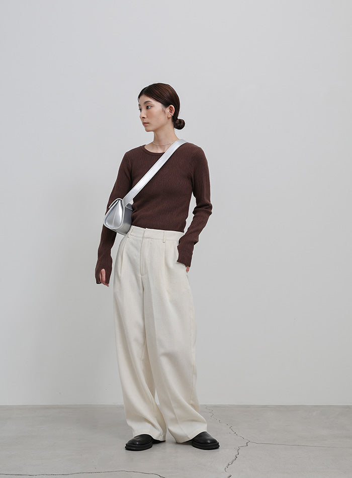 にょ ゼクシィミックス レディース 半袖 Tシャツ フレッシュフェザーねじり