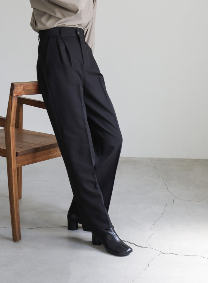 センタープレスストレートスラックス – SELECT MOCA