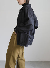 センタープレスストレートスラックス