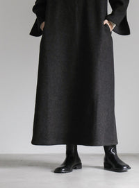 キーネックスリットスリーブワンピース【official限定】