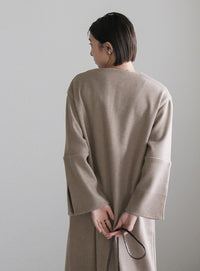 キーネックスリットスリーブワンピース【official限定】