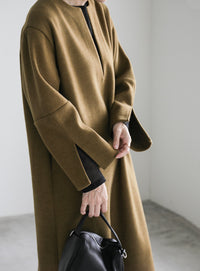 キーネックスリットスリーブワンピース【official限定】