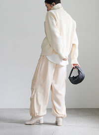 2wayドロストイージーカーゴパンツ