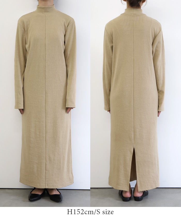 フィンガースリーブプチハイリブワンピース【by SON】【SALE