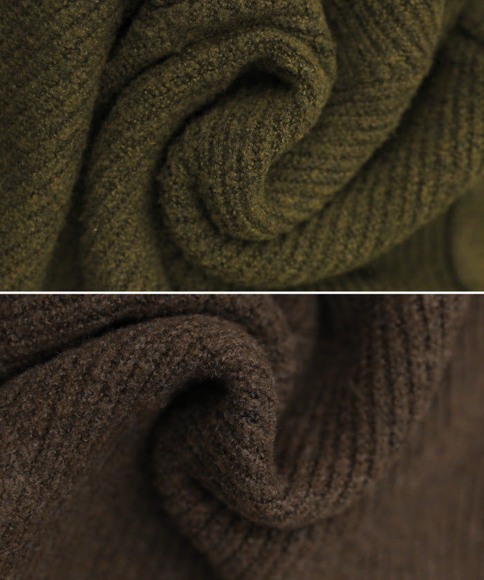 2WAYボリュームスリーブニットカーディガン