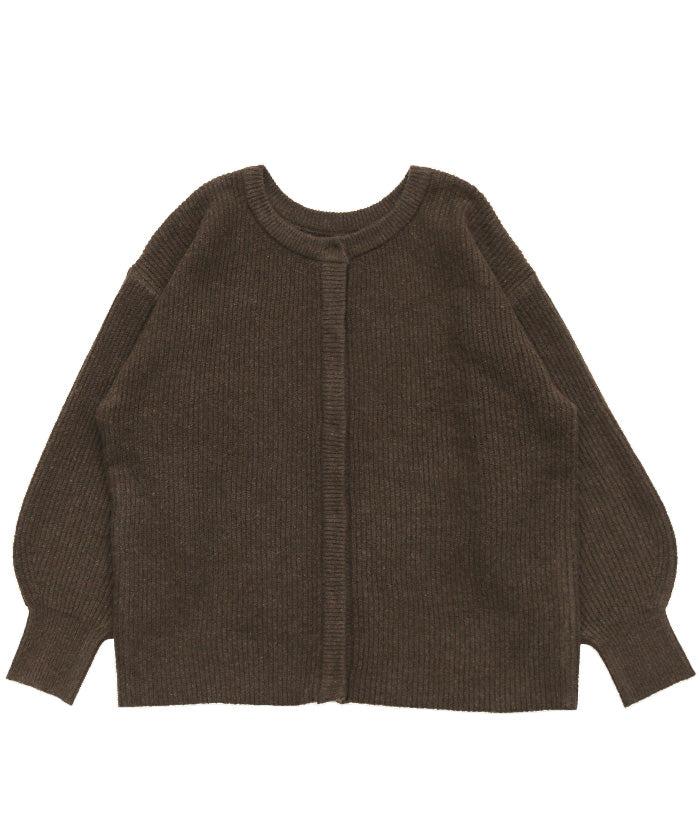 2WAYボリュームスリーブニットカーディガン