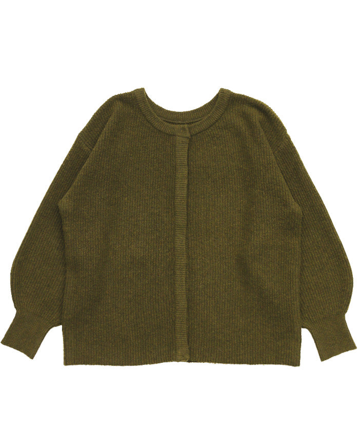 2WAYボリュームスリーブニットカーディガン