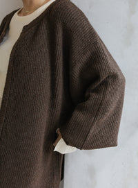 2WAYボリュームスリーブニットカーディガン