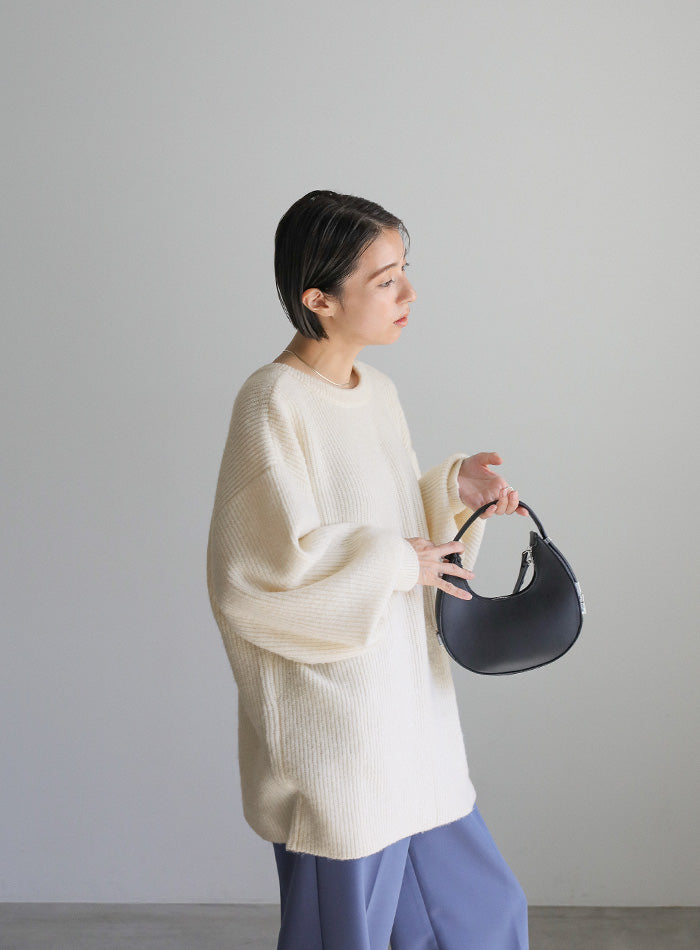 2WAYボリュームスリーブニットカーディガン