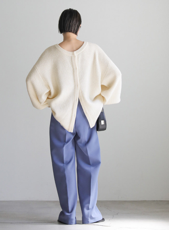 2WAYボリュームスリーブニットカーディガン