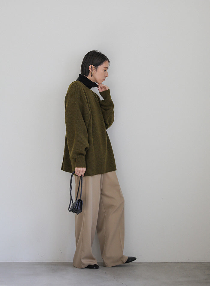 2WAYボリュームスリーブニットカーディガン